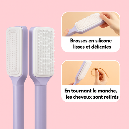 Brushy™ - La brosse à poils rétractables