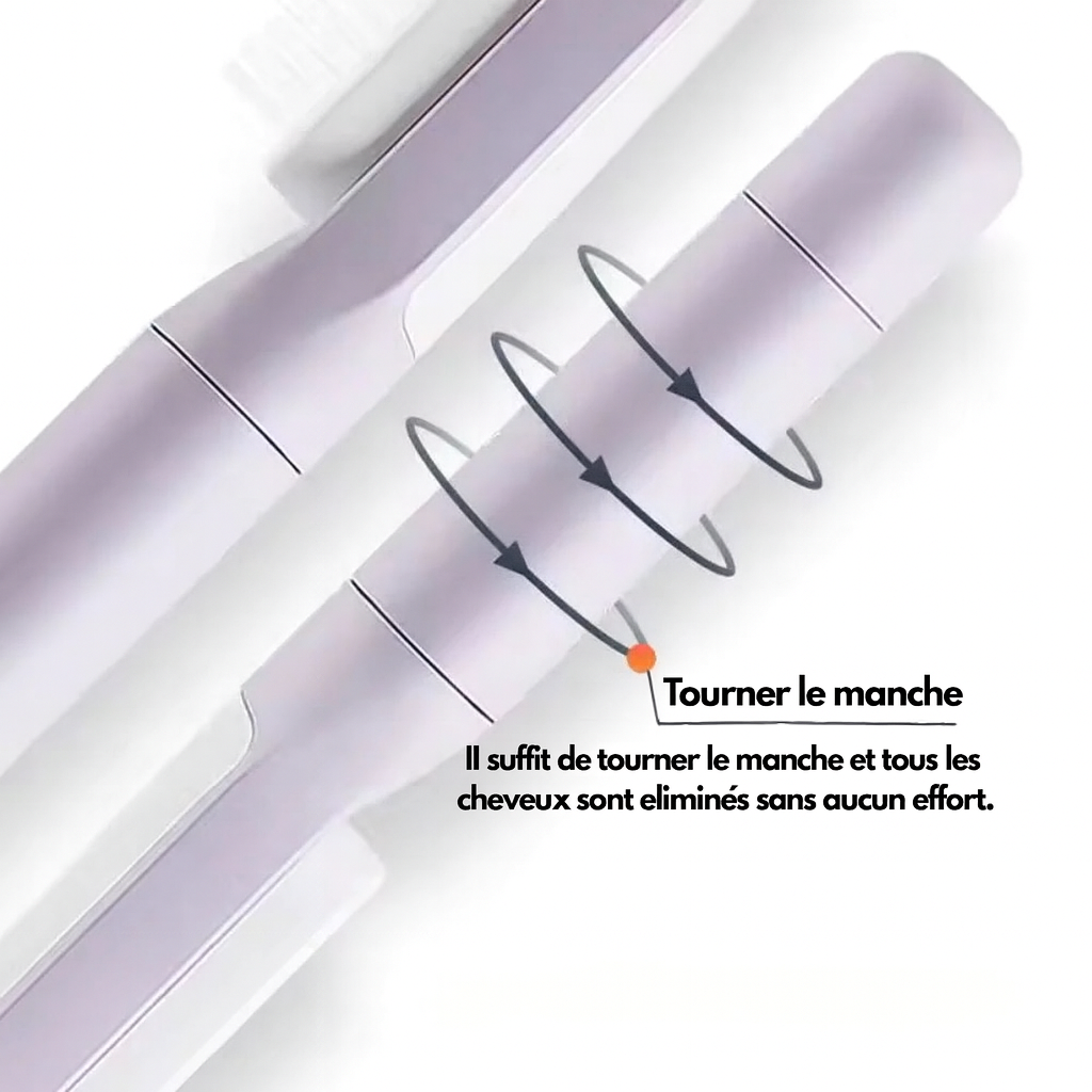 Brushy™ - La brosse à poils rétractables